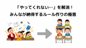 納得感のあるルール作りを実践する