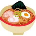 醤油ラーメンのイラスト